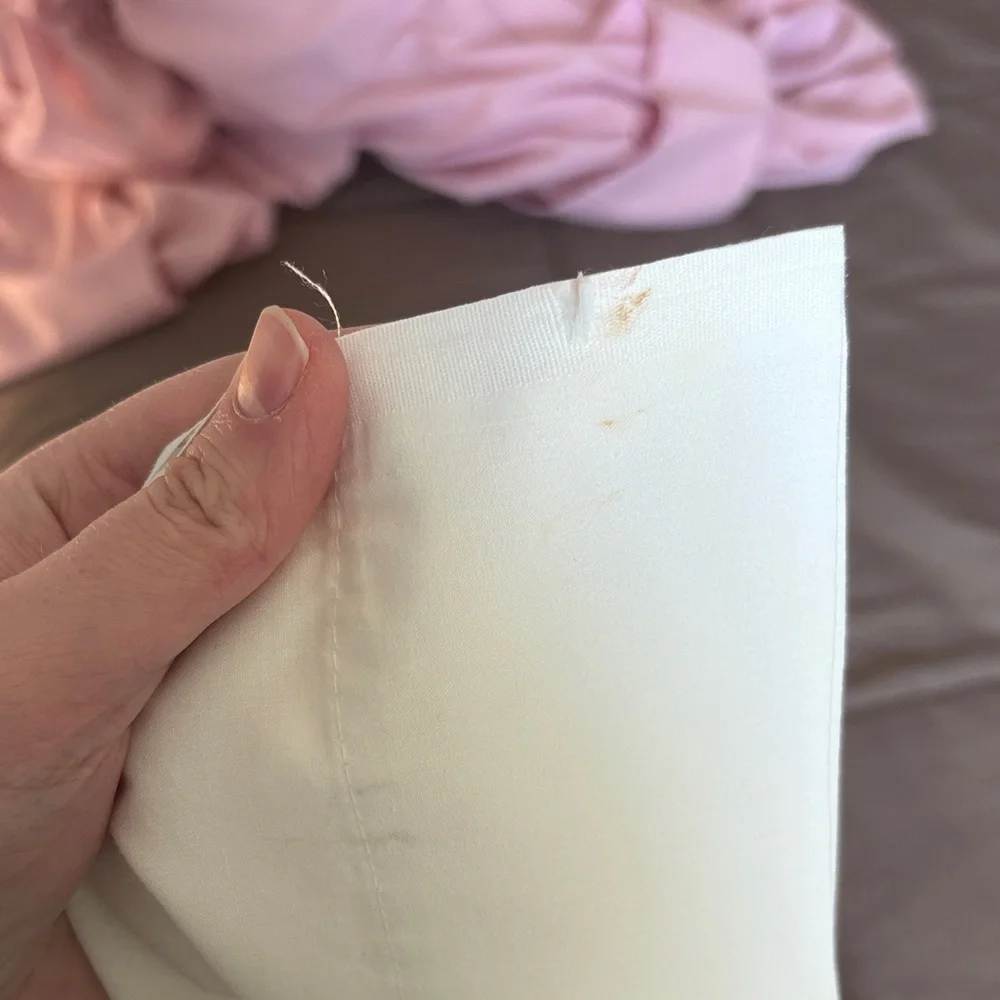 Solid Fabric Twin Bed Top Sheet Options (price is for one)